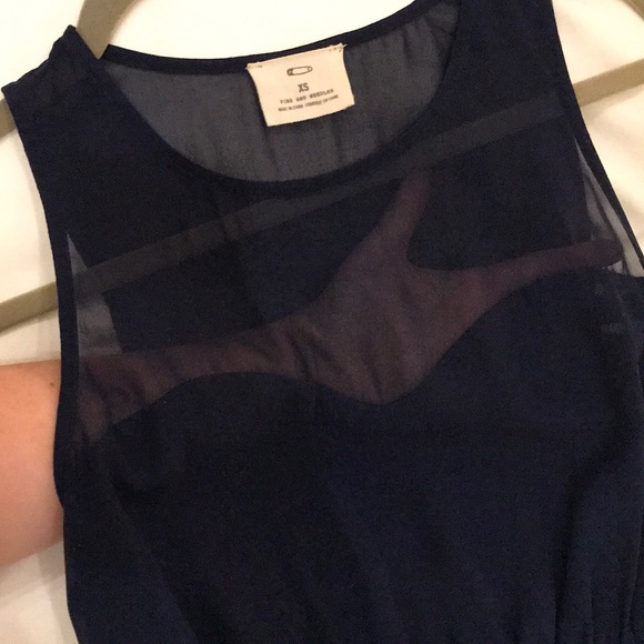 Urban Outfitters x Pins and needles navyblue dress - Picture 6 of 6